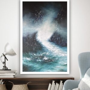 tajemniczy nurt 90x60 cm