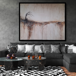 w samotności 100x80 cm