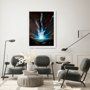 Echo przebudzenia 70x50 cm